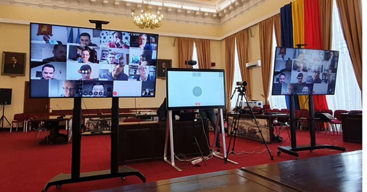 Ședință online a Consiliului Local Iași