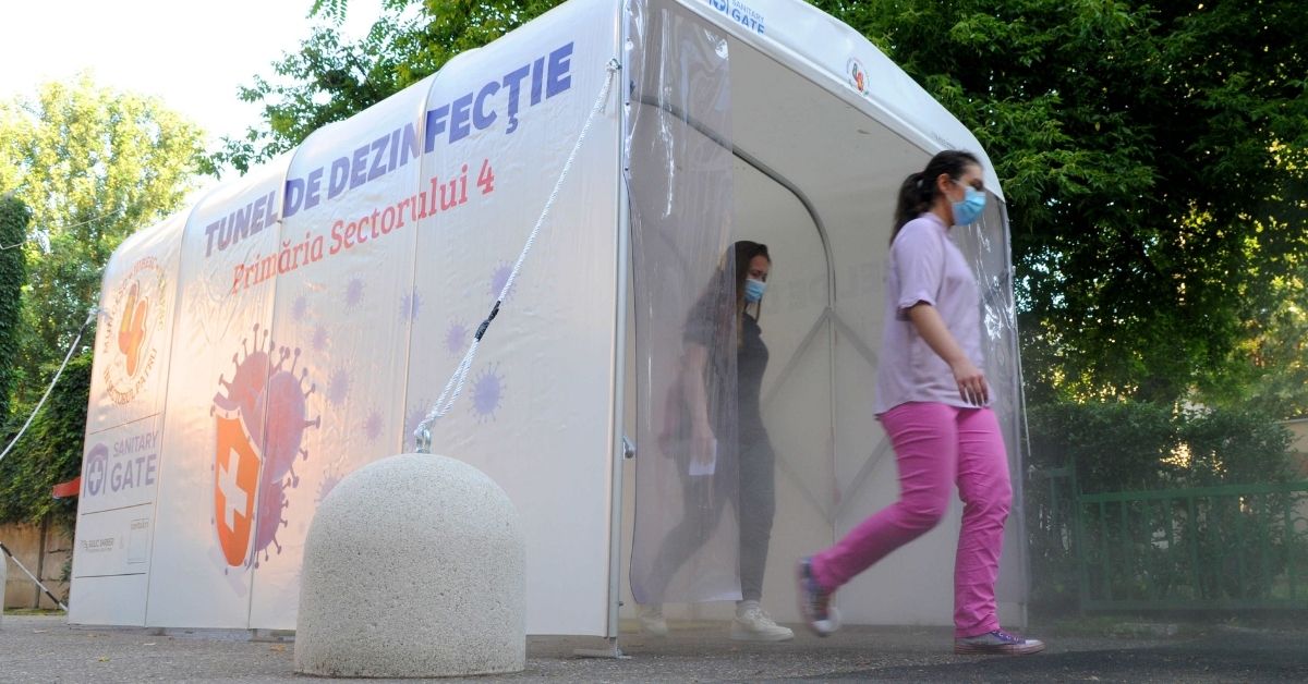 Tunel de dezinfecție Sectorul 4