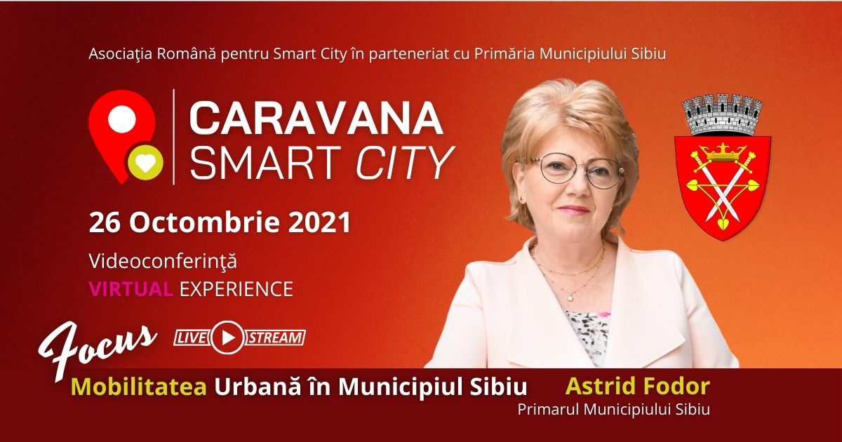 Caravana Smart City a continuat și în 2021, în Buzău, Sibiu, Piatra Neamț