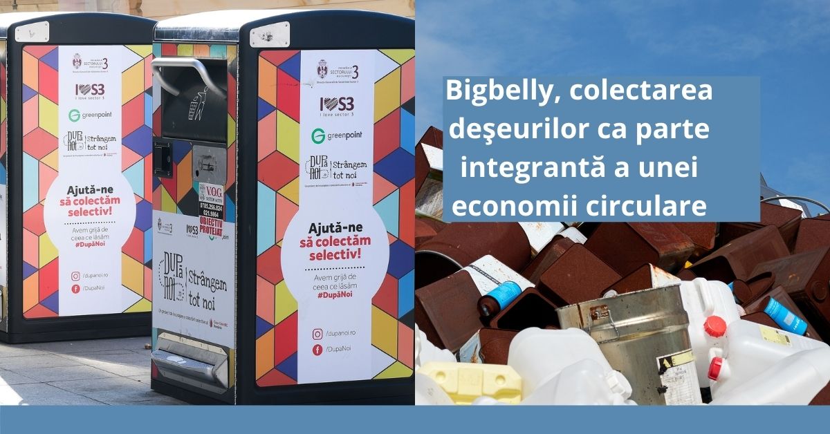 Bigbelly, colectarea deșeurilor ca parte integrantă a unei economii circulare